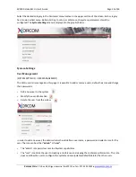 Предварительный просмотр 10 страницы Xorcom XV0500 User Manual