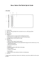 Preview for 1 page of XP-PEN Deco Series Quick Manual