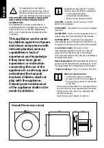 Preview for 3 page of Xpelair Simply Silent C4S Installation And Maintenance Instructions Manual