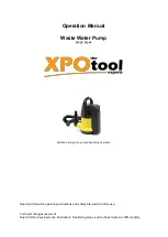 Preview for 1 page of XPOtool 51537 Operation Manual