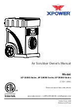 XPower AP-1500D Series Owner'S Manual preview