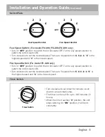 Предварительный просмотр 5 страницы XPower FC-100 Owner'S Manual