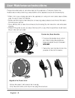 Предварительный просмотр 8 страницы XPower FC-100 Owner'S Manual