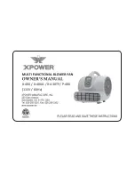 Предварительный просмотр 1 страницы XPower X-400 Owner'S Manual