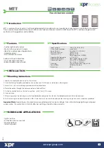 Preview for 1 page of XPR Access MTT Quick Manual