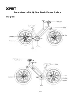 Предварительный просмотр 1 страницы XPRIT Beach Cruiser Instructions Manual