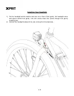 Предварительный просмотр 6 страницы XPRIT Beach Cruiser Instructions Manual