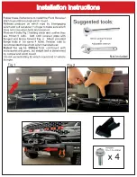 Preview for 2 page of XRACK FH-BR-HM Owner'S Manual And Safety Instructions