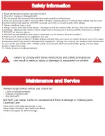 Preview for 3 page of XRACK FH-BR-HM Owner'S Manual And Safety Instructions