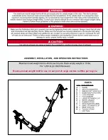 Preview for 3 page of XRACK V-2 Owner'S Manual And Safety Instructions