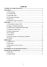 Preview for 2 page of xsto CT420 Operation Manual