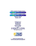 Preview for 1 page of XTA DP226 Operator'S Manual