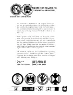 Preview for 11 page of Xtant 301A Owner'S Manual