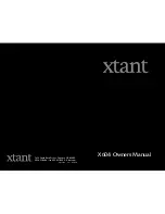 Xtant X604 Owner'S Manual preview
