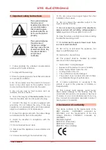 Предварительный просмотр 3 страницы XTE Electronic HP2150 User Manual