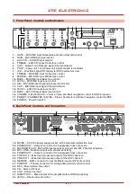 Предварительный просмотр 6 страницы XTE Electronic HP2150 User Manual