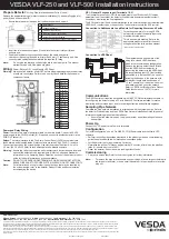 Предварительный просмотр 2 страницы Xtralis vesda LaserFOCUS VLF-500 Installation Instructions