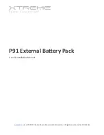 Xtreme P91 User & Installation Manual preview