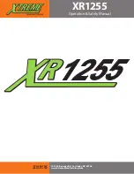 Xtreme XR1255 Operation Manual preview