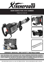 XtremepowerUS 61109-XP Owner'S Manual And Safety Instructions preview