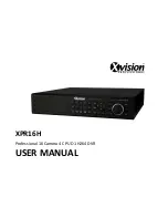 XVision XPR16H User Manual preview