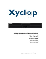 Xyclop XC-16CH-NVR-4TB User Manual preview