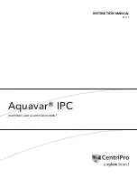 Xylem Aquavar IPC Instruction Manual preview
