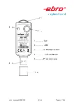 Preview for 4 page of Xylem ebro EBI 300 User Manual