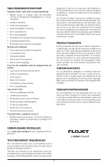 Предварительный просмотр 22 страницы Xylem FLOJET Triplex Series Instruction Manual