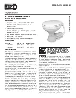 Xylem Jabsco 37010 Series Manual preview