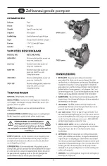 Предварительный просмотр 13 страницы Xylem JABSCO 6400 Series Installation And Operation Manual