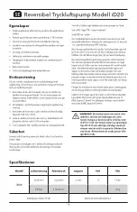 Preview for 12 page of Xylem rule iD20 Instruction Manual