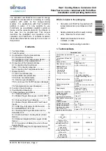 Preview for 2 page of Xylem SENSUS PolluTherm Installation And Operating Instruction