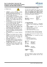 Preview for 3 page of Xylem SENSUS PolluTherm Installation And Operating Instruction