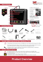 Preview for 3 page of XYZ Printing da Vinci Jr. WiFi Pro User Manual