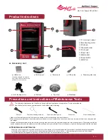 Preview for 3 page of XYZ Printing da Vinci Super Quick Manual