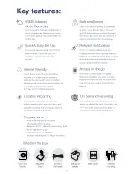 Preview for 4 page of Y-cam EVO User Manual