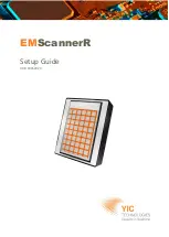 Y.I.C. TECHNOLOGIES EMScannerR Setup Manual preview