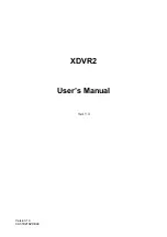 Y3K XDVR2 User Manual preview