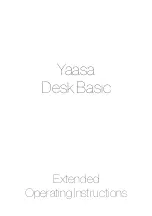 Yaasa Desk Light Operating Instructions Manual preview