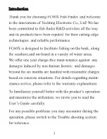 Preview for 2 page of Yachting Electronic Co. FC60X User Manual