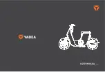 Yadea V7 User Manual preview