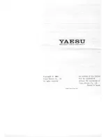 Preview for 8 page of Yaesu DVS-2 User Manual