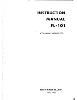 Предварительный просмотр 2 страницы Yaesu FL-101 Instruction Manual