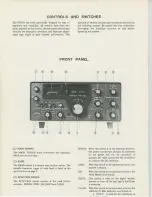 Preview for 4 page of Yaesu FR-101 Manual