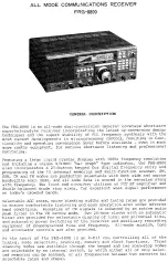 Предварительный просмотр 3 страницы Yaesu FRG-8800 Operating Manual