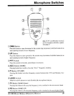 Предварительный просмотр 31 страницы Yaesu FT-100 Micro Mobile Operating Manua