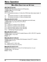 Preview for 92 page of Yaesu FT-100 Micro Mobile Operating Manua