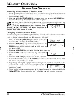 Preview for 44 page of Yaesu FT-1900R Operating Manual