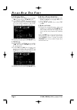 Предварительный просмотр 8 страницы Yaesu FT-2000 - MENU MODE LIST Operating Manual